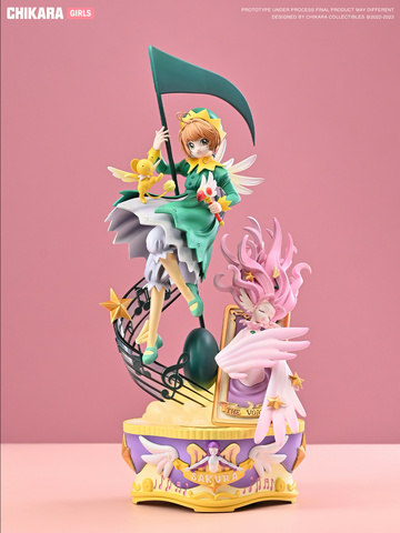 Keroberos, Kinomoto Sakura (Cardcaptor Sakura Voice and Song), Cardcaptor Sakura, Individual Sculptor, Pre-Painted